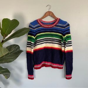 American Eagle Outfitters Striped Pullover Sweater